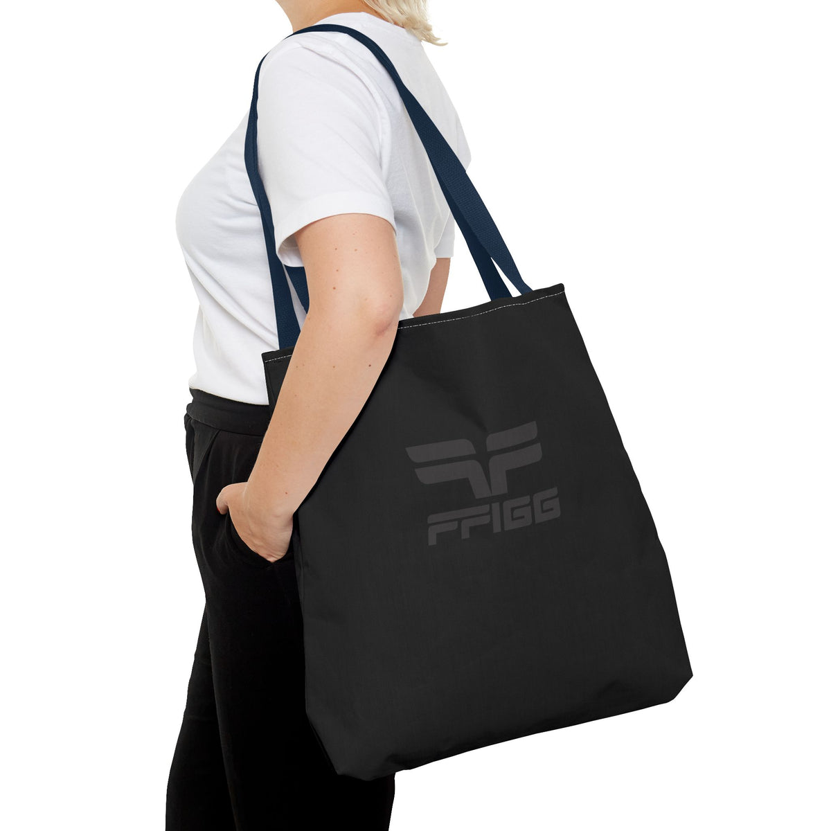 FIG Logo Tote Bag — Black