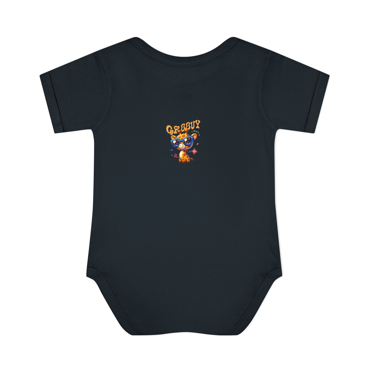 Giraffe Sunglasses Baby Bodysuit — Cute Infant Onesie