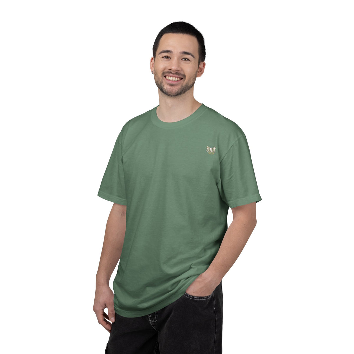 Vintage Dime Graphic T-Shirt — Small Chest & Back Logo