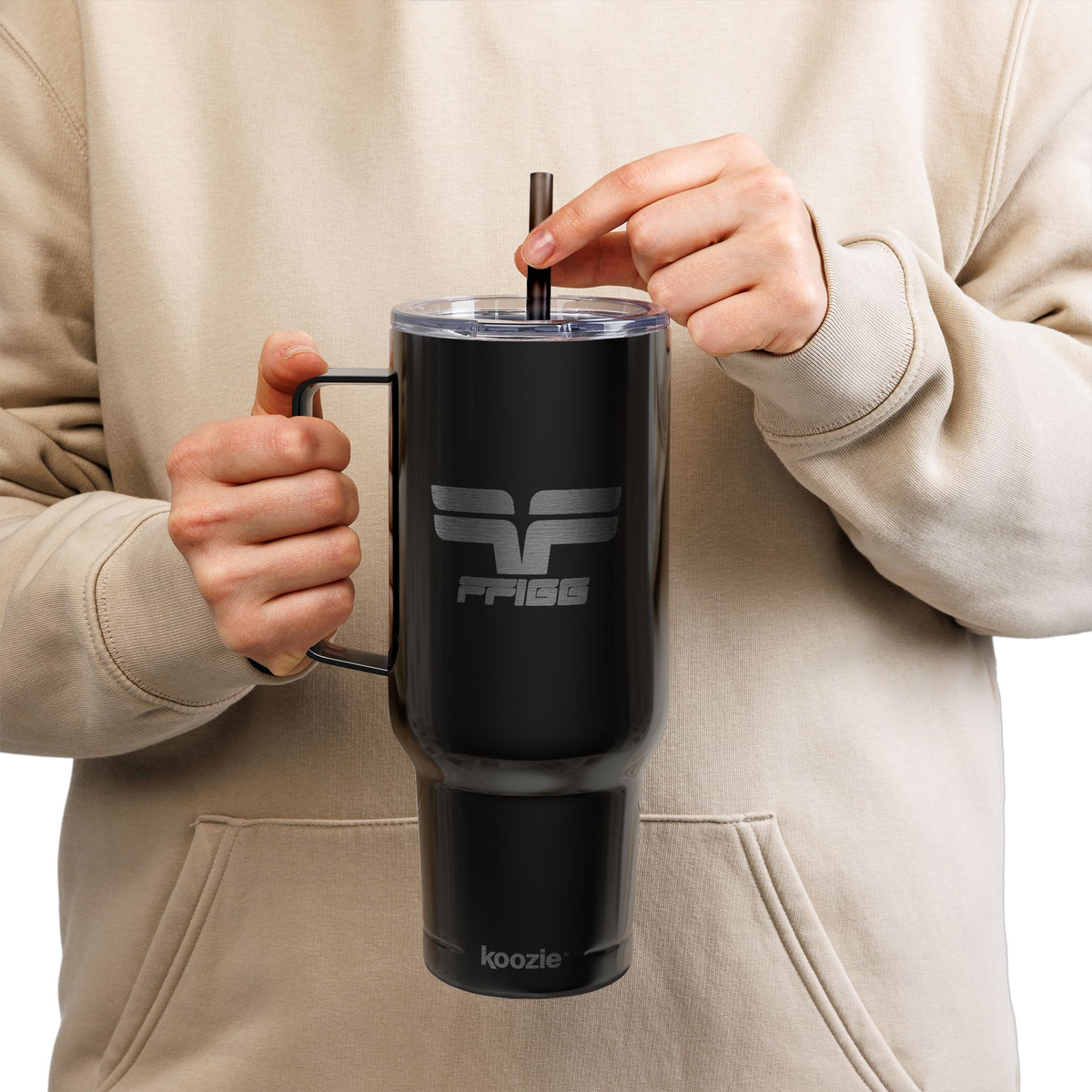 40oz Insulated Tumbler with Lid and Straw