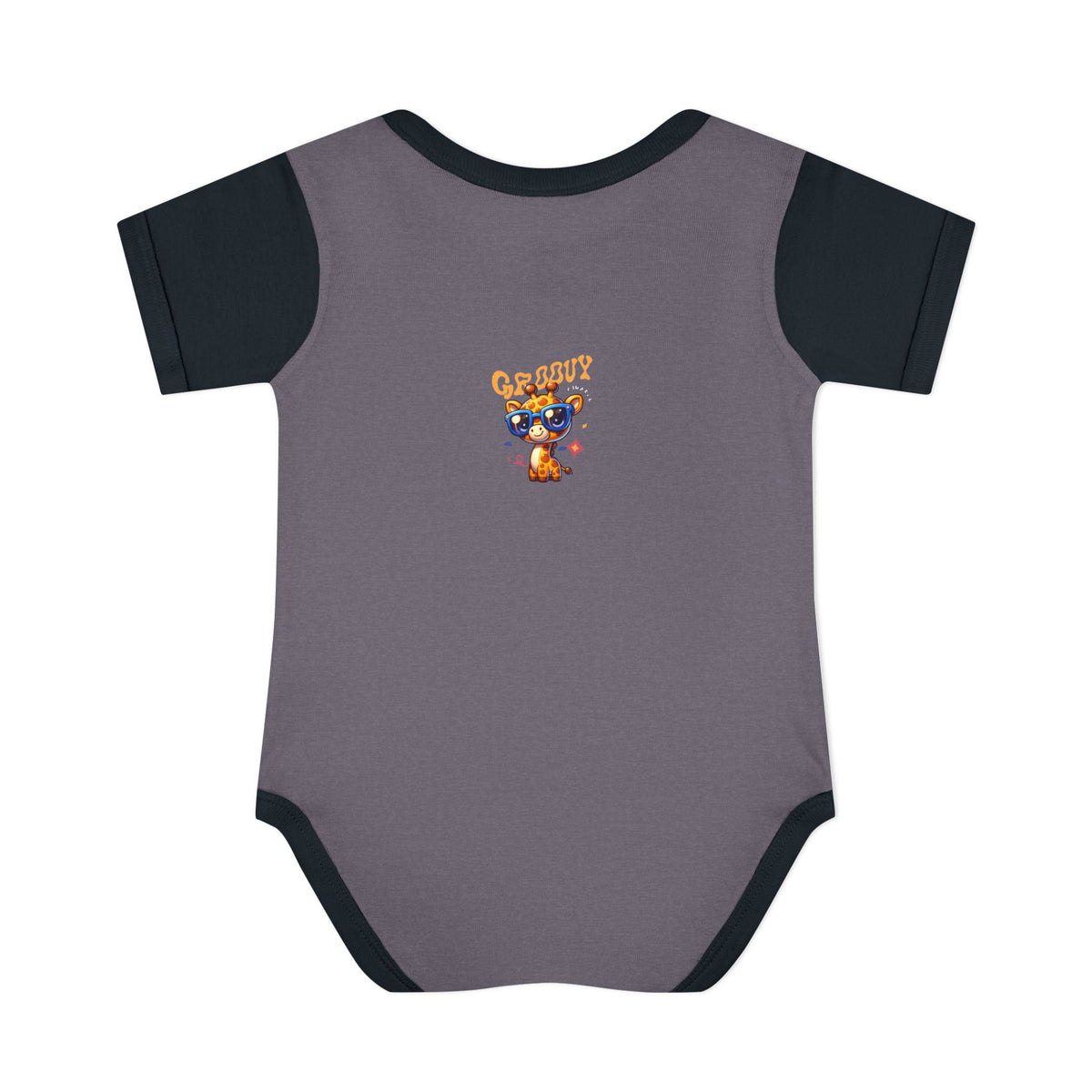 Giraffe Sunglasses Baby Bodysuit — Cute Infant Onesie