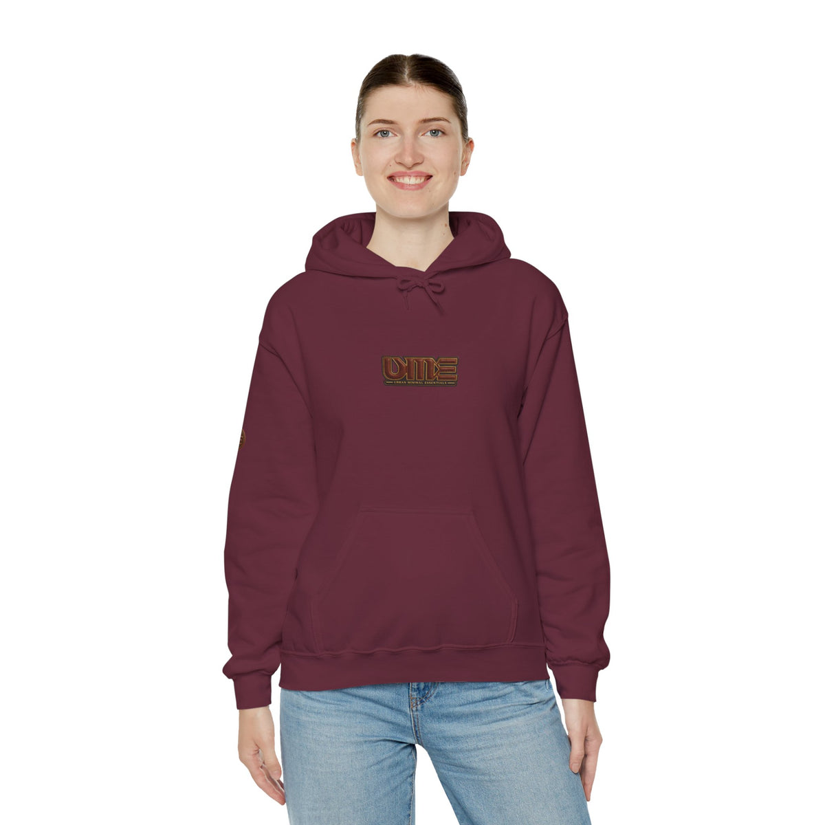 UME Retro Logo Hoodie — White, Black, Sand & More