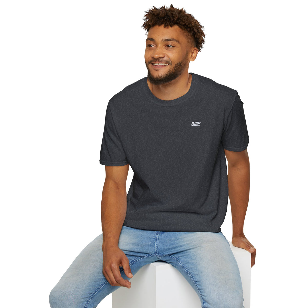 UME Retro Logo T‑Shirt — Multi-Color Minimal Sporty Graphic Tee