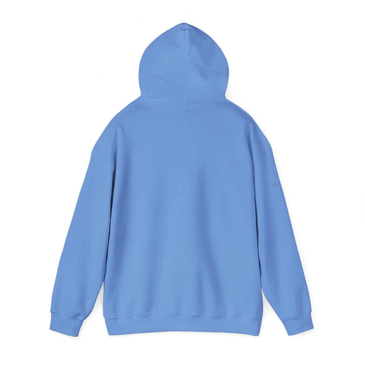 Minimal shark design Hoodie — Small Chest Outline Hoodie