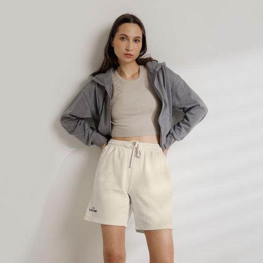Garment-Dyed Fleece Shorts – Relaxed Fit Drawcord | 6.5 oz Cotton Lounge Short