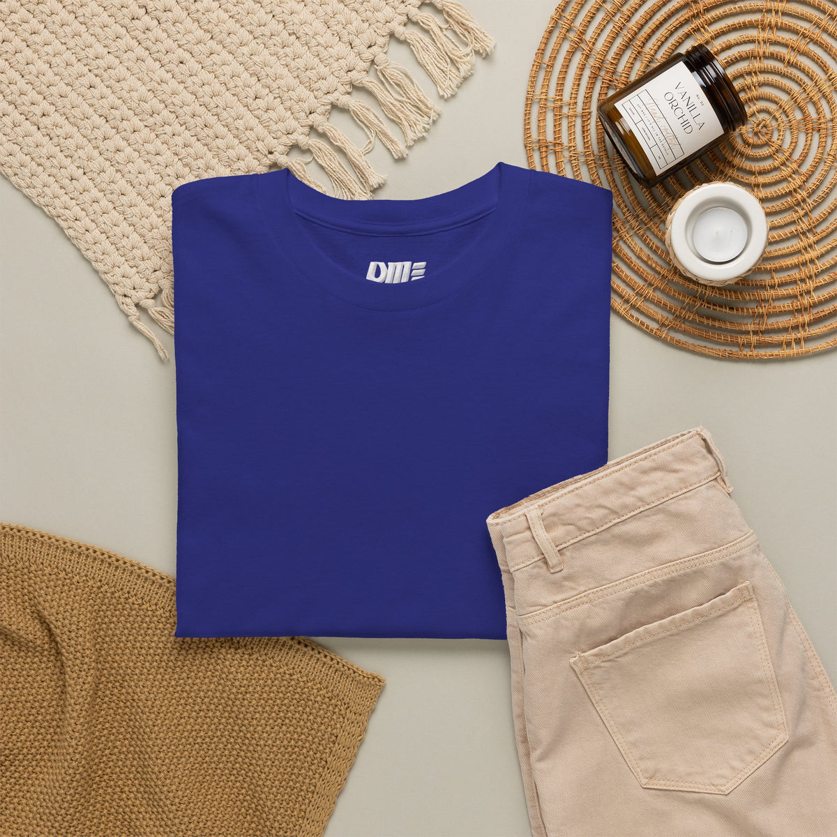 Retro Stripe UME Logo T-Shirt — White, Natural & More Colors