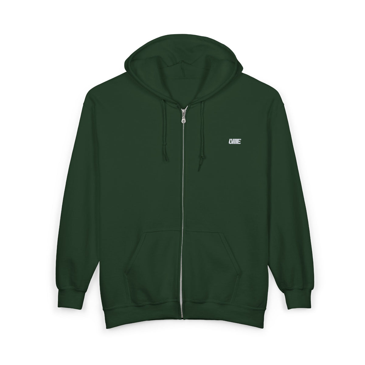 UME Multi-Color Full-Zip Hoodie — Heavy Blend Embroidered Sweatshirt