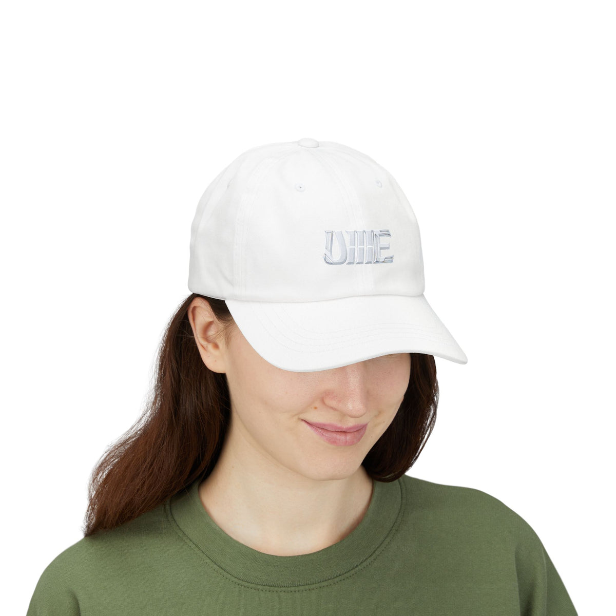 Classic Dad Cap — Multi-Color "ONE" Embroidered Baseball Hat