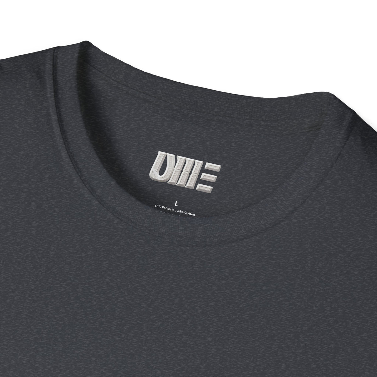 Minimalist Tiny Logo T-Shirt — Navy, White & More Base Colors