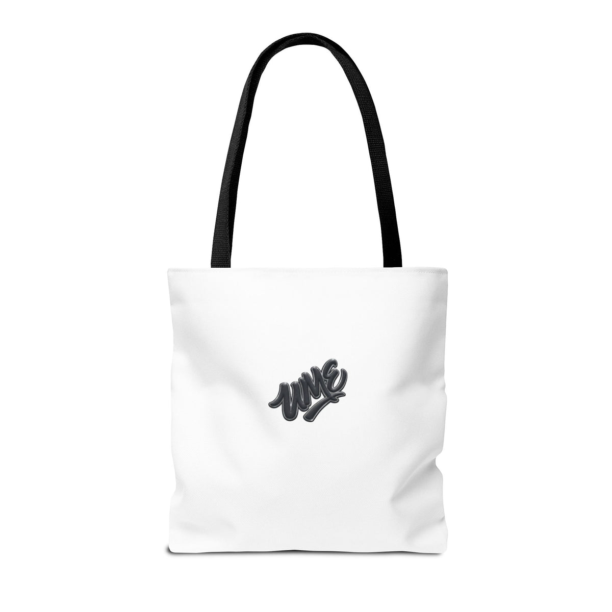 Tote Bag — White UME Black Logo Streetwear Carryall