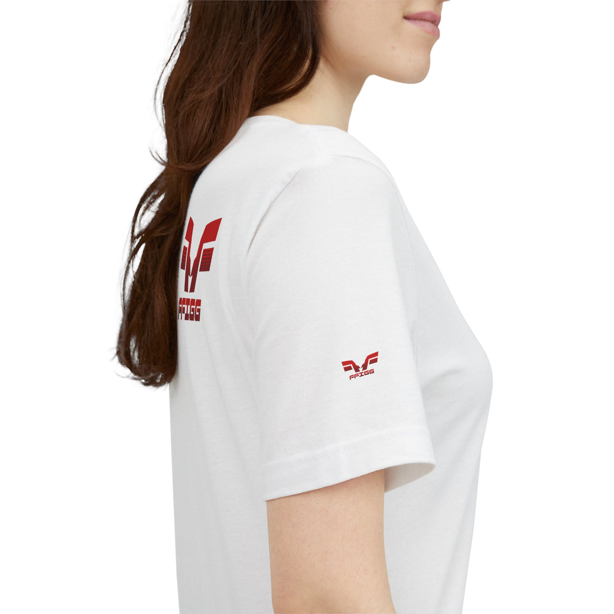 FFiGG Red Logo Graphic Tee — Black, White & More