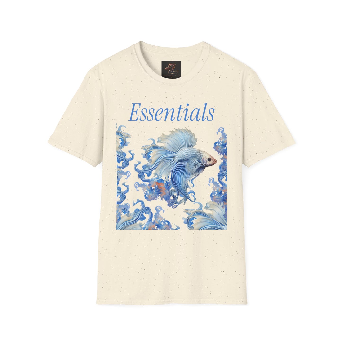 Essentials Betta Fish Graphic Tee — Softstyle Unisex T-Shirt