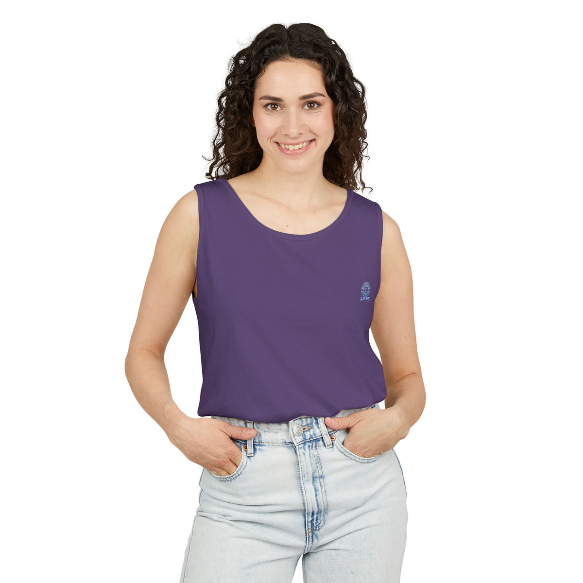 Garment-Dyed Tank Top — UME Activewear Logo