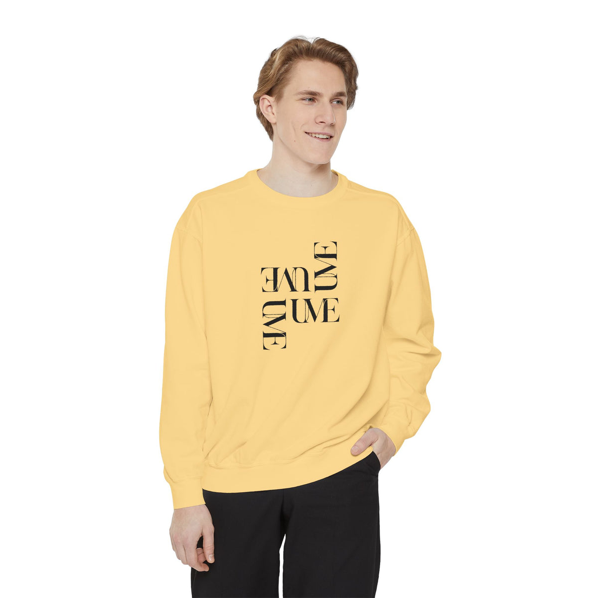 UME Statement Sweatshirt — White, Butter & More Colors