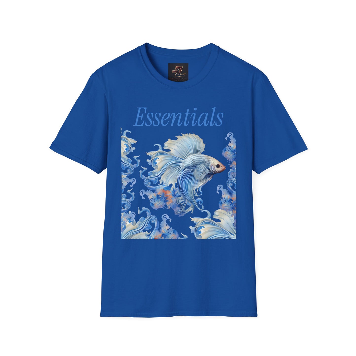Essentials Betta Fish Graphic Tee — Softstyle Unisex T-Shirt