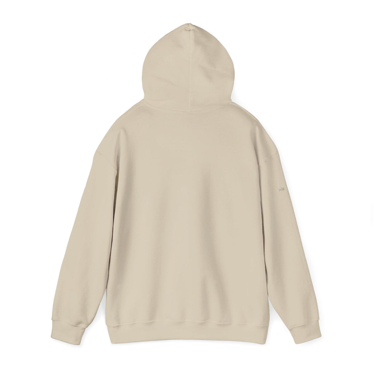 Minimal shark design Hoodie — Small Chest Outline Hoodie