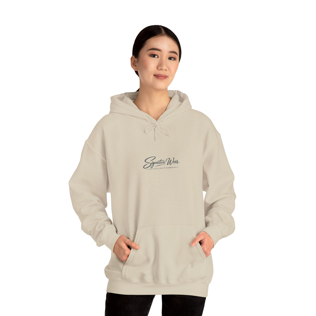 Shark Logo Hoodie — "Signature Wear" Graphic Pullover | White, Black & More