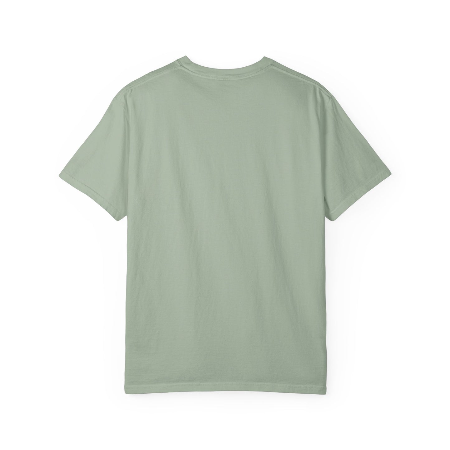 Floral Yin Yang T-Shirt — Vintage Green & Gold Rose Graphic Tee