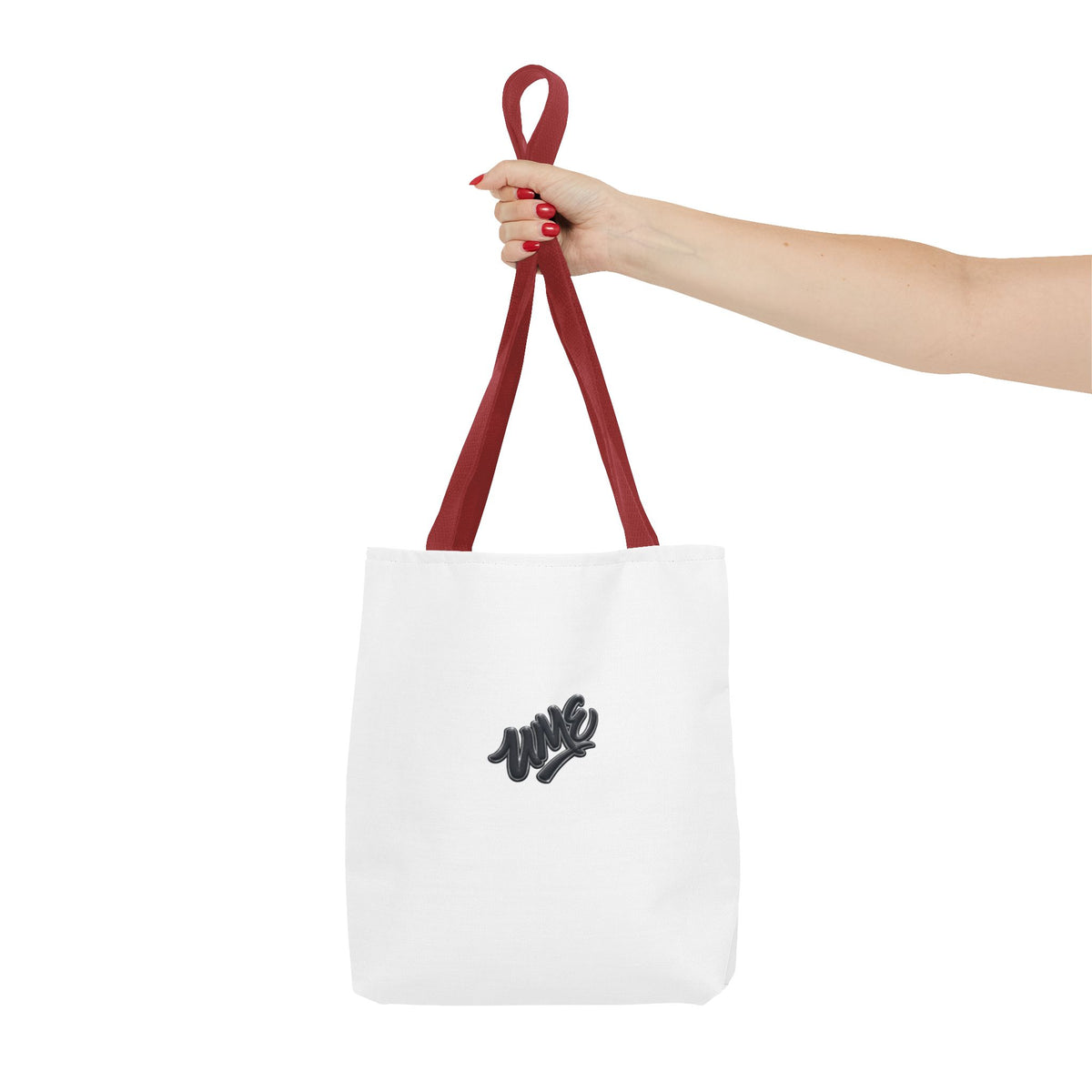 Tote Bag — White UME Black Logo Streetwear Carryall