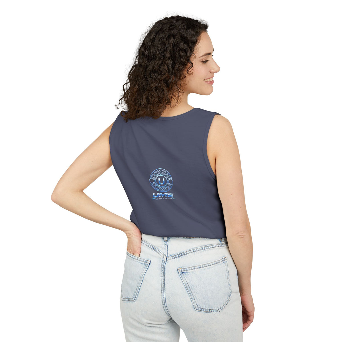 Garment-Dyed Tank Top — UME Activewear Logo
