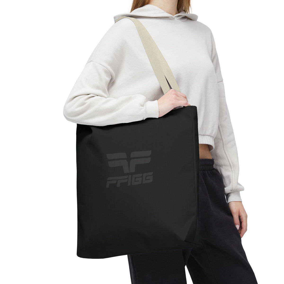 FIG Logo Tote Bag — Black