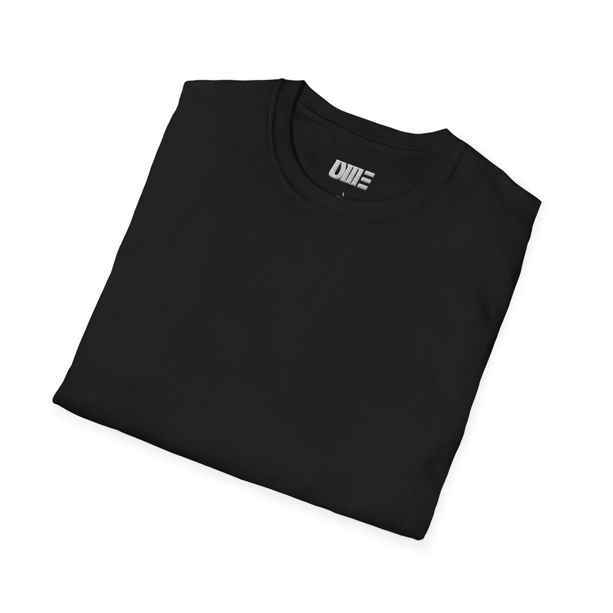 Minimalist Tiny Logo T-Shirt — Navy, White & More Base Colors