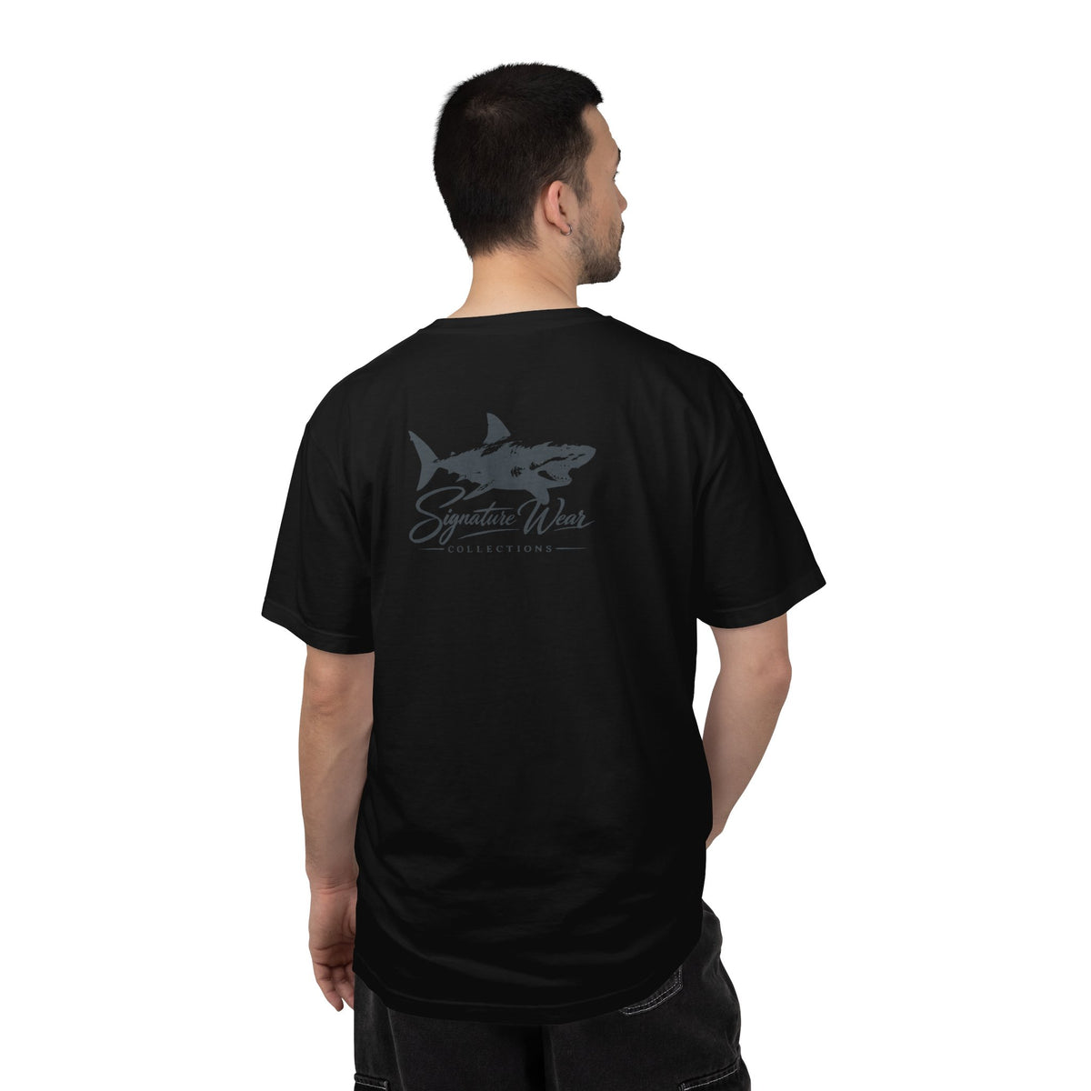 Signature Wave Shark Graphic T-Shirt — Coastal Surf Casual Tee | White, Black & More