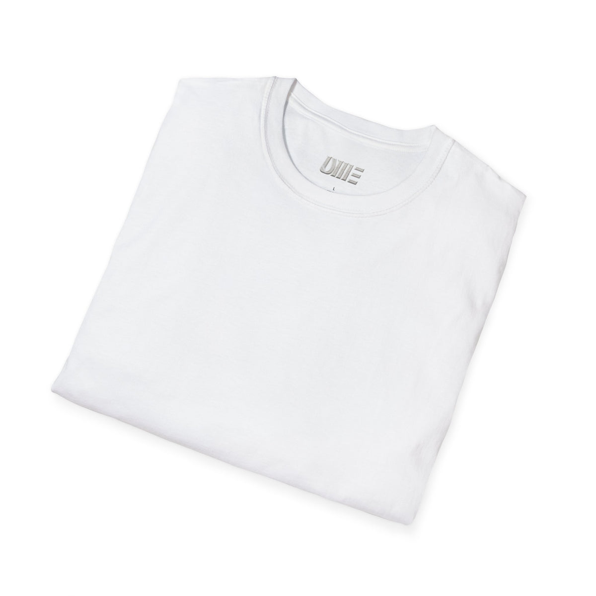 Minimalist Tiny Logo T-Shirt — Navy, White & More Base Colors