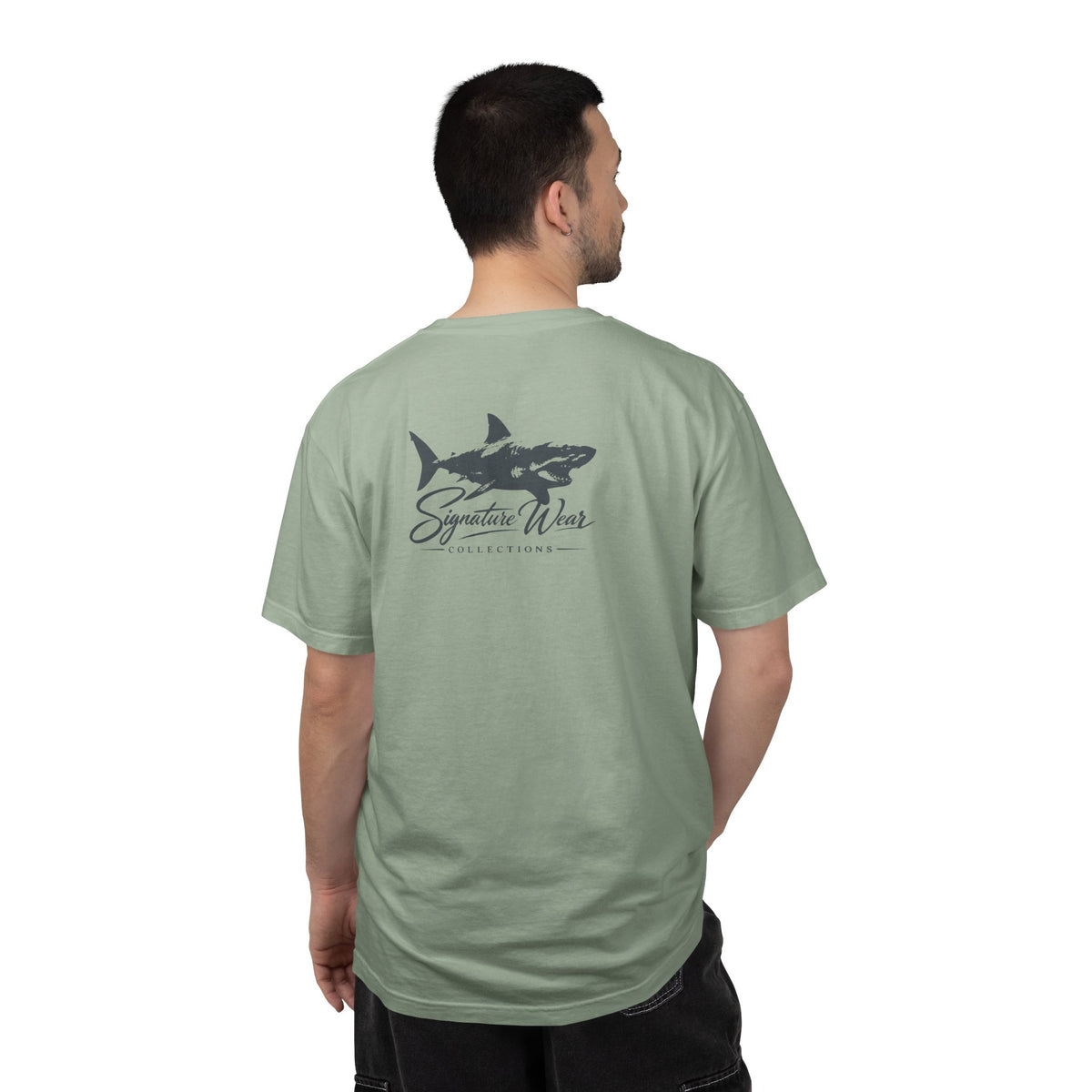 Signature Wave Shark Graphic T-Shirt — Coastal Surf Casual Tee | White, Black & More