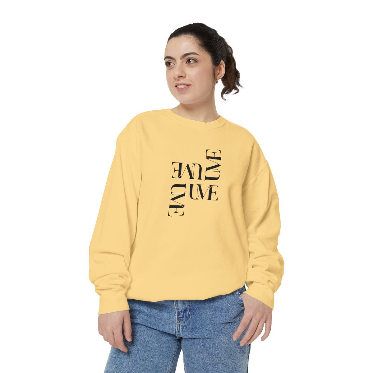 UME Statement Sweatshirt — White, Butter & More Colors