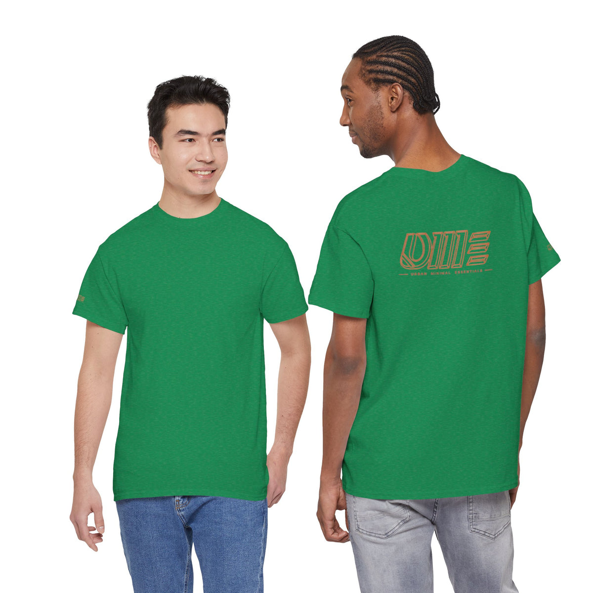 Retro Stripe UME Logo T-Shirt — White, Natural & More Colors