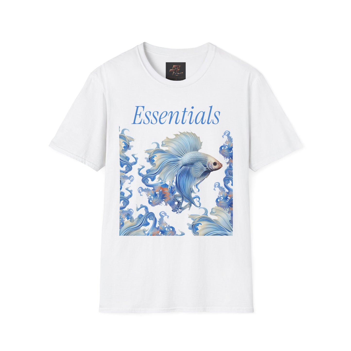 Essentials Betta Fish Graphic Tee — Softstyle Unisex T-Shirt