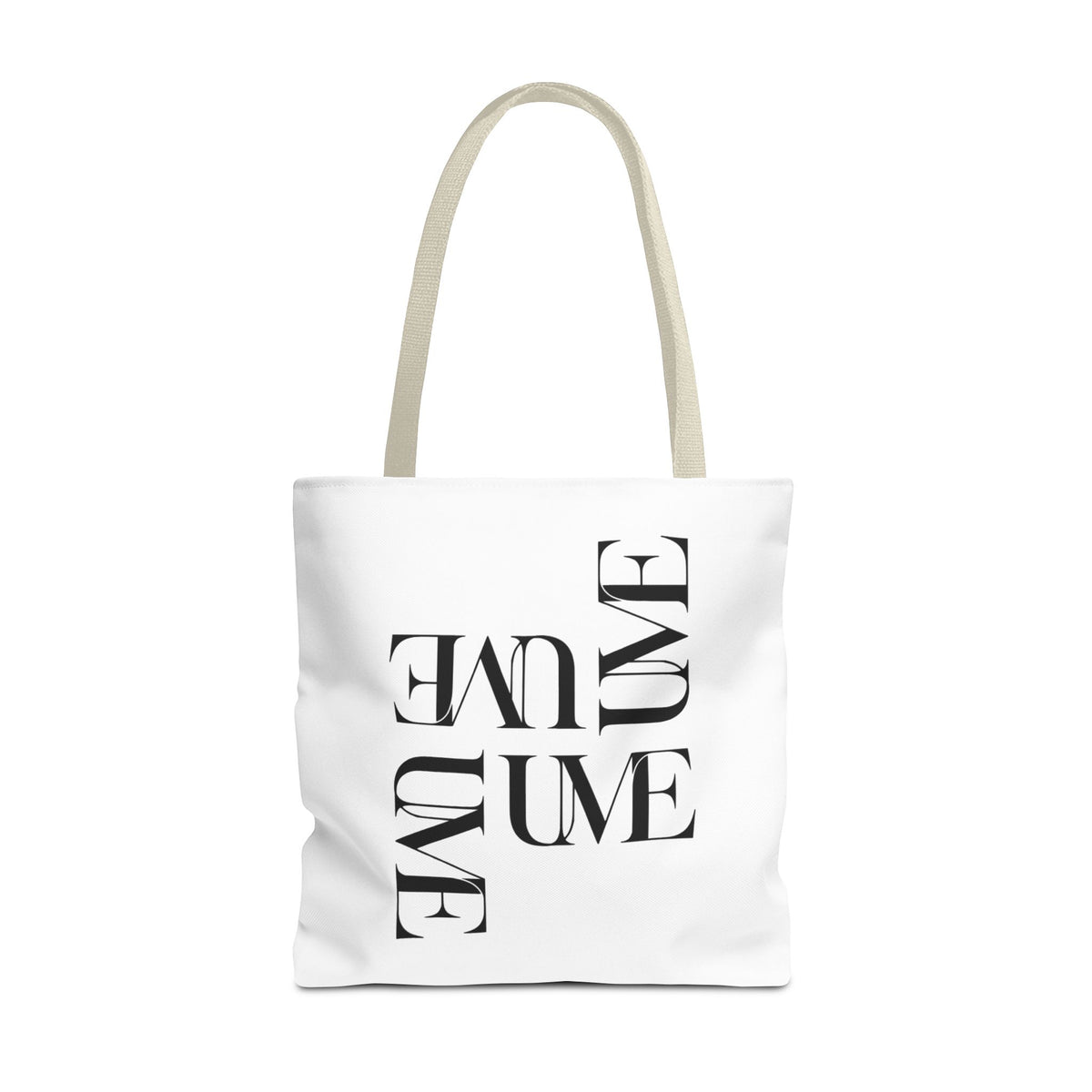 UME Typography Statement Tote Bag — White