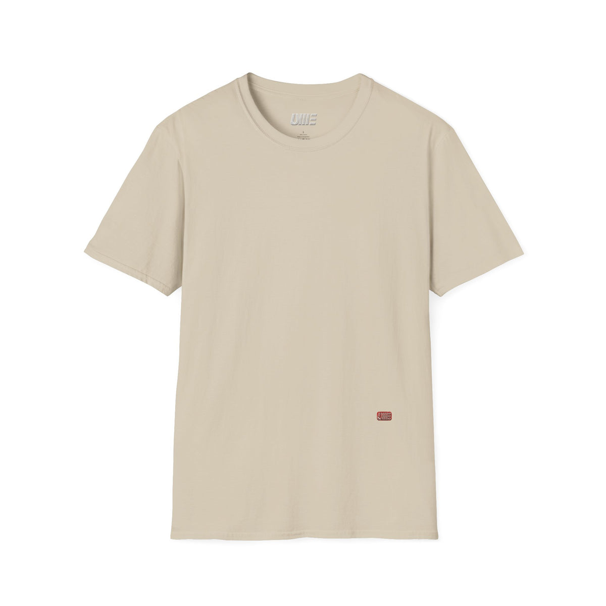 Minimalist Tiny Logo T-Shirt — Navy, White & More Base Colors