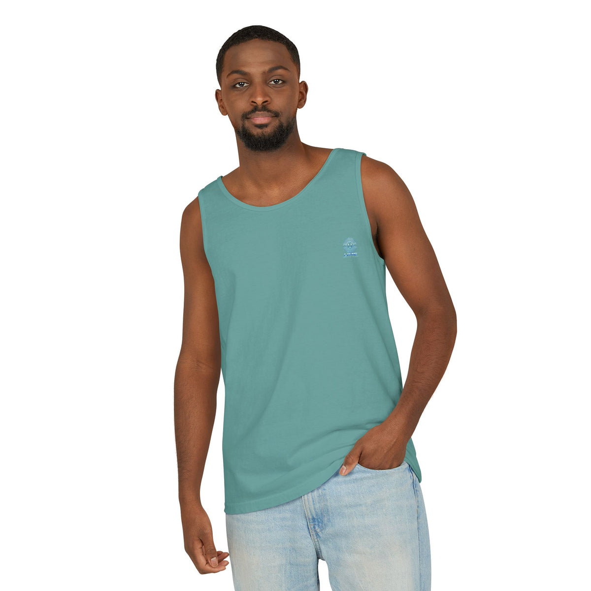 Garment-Dyed Tank Top — UME Activewear Logo