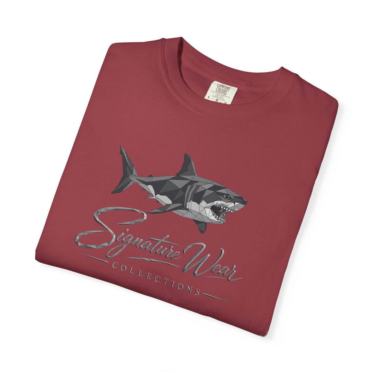 Signature Wear Shark Graphic T-Shirt — White, Black & More Colors