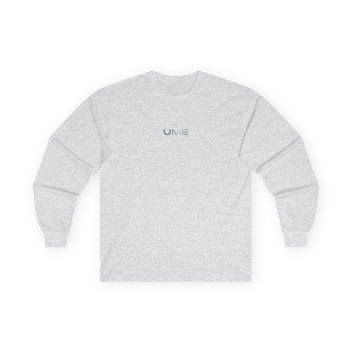 UME Minimalist Long Sleeve Tee – Diamond Logo Cotton Shirt