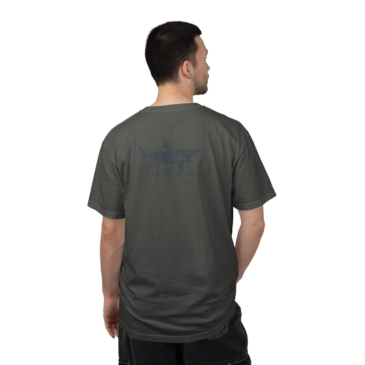 Signature Wave Shark Graphic T-Shirt — Coastal Surf Casual Tee | White, Black & More