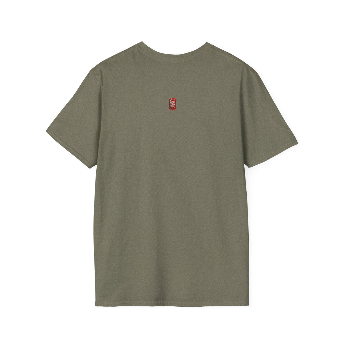 Minimalist Tiny Logo T-Shirt — Navy, White & More Base Colors