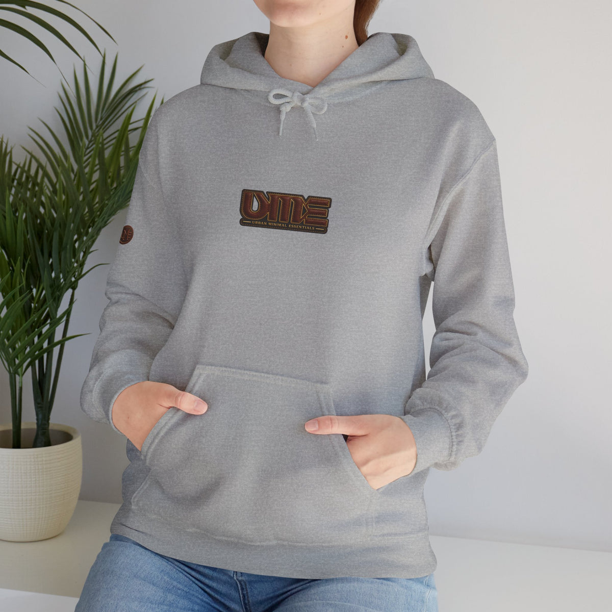 UME Retro Logo Hoodie — White, Black, Sand & More