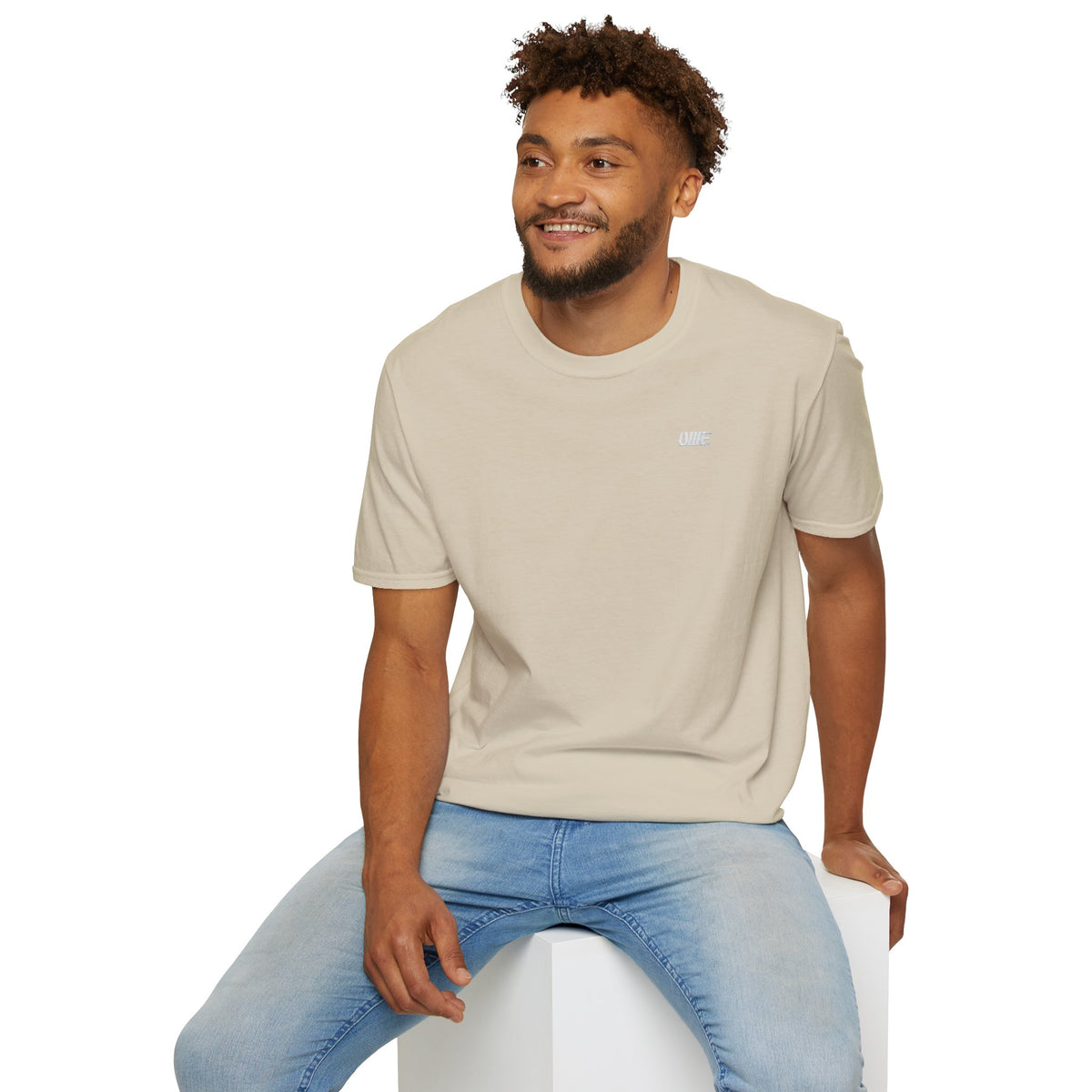 UME Retro Logo T‑Shirt — Multi-Color Minimal Sporty Graphic Tee