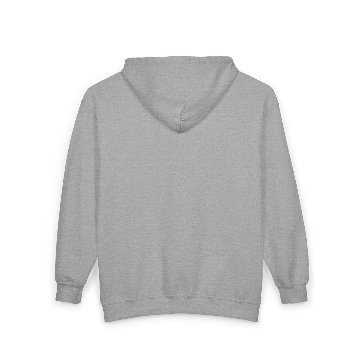 Minimalist Full-Zip Hoodie — White, Black & More Base Colors