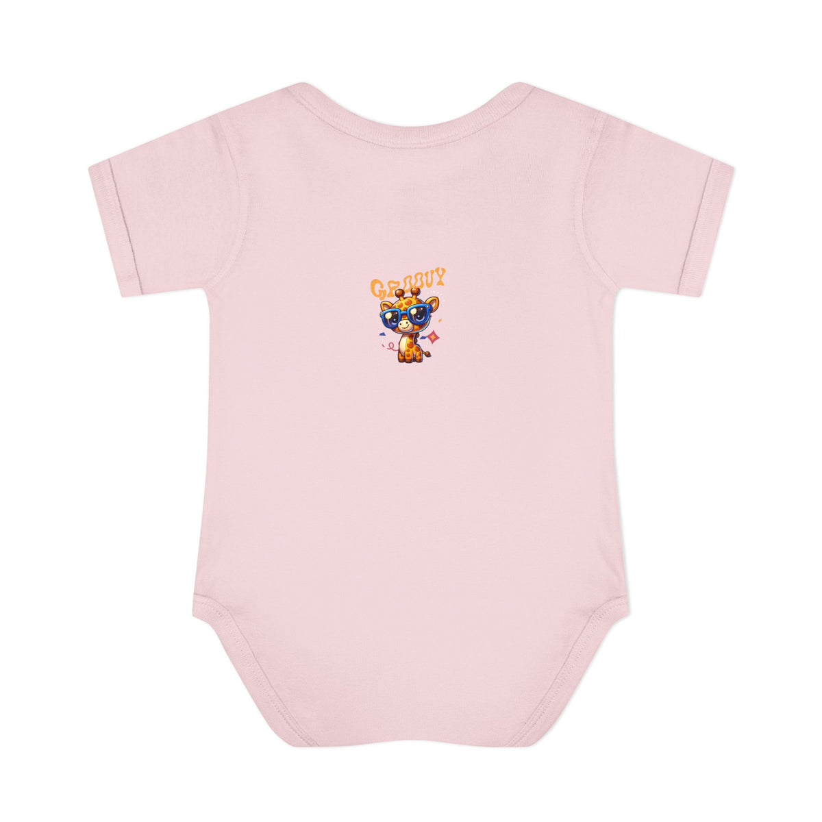 Giraffe Sunglasses Baby Bodysuit — Cute Infant Onesie