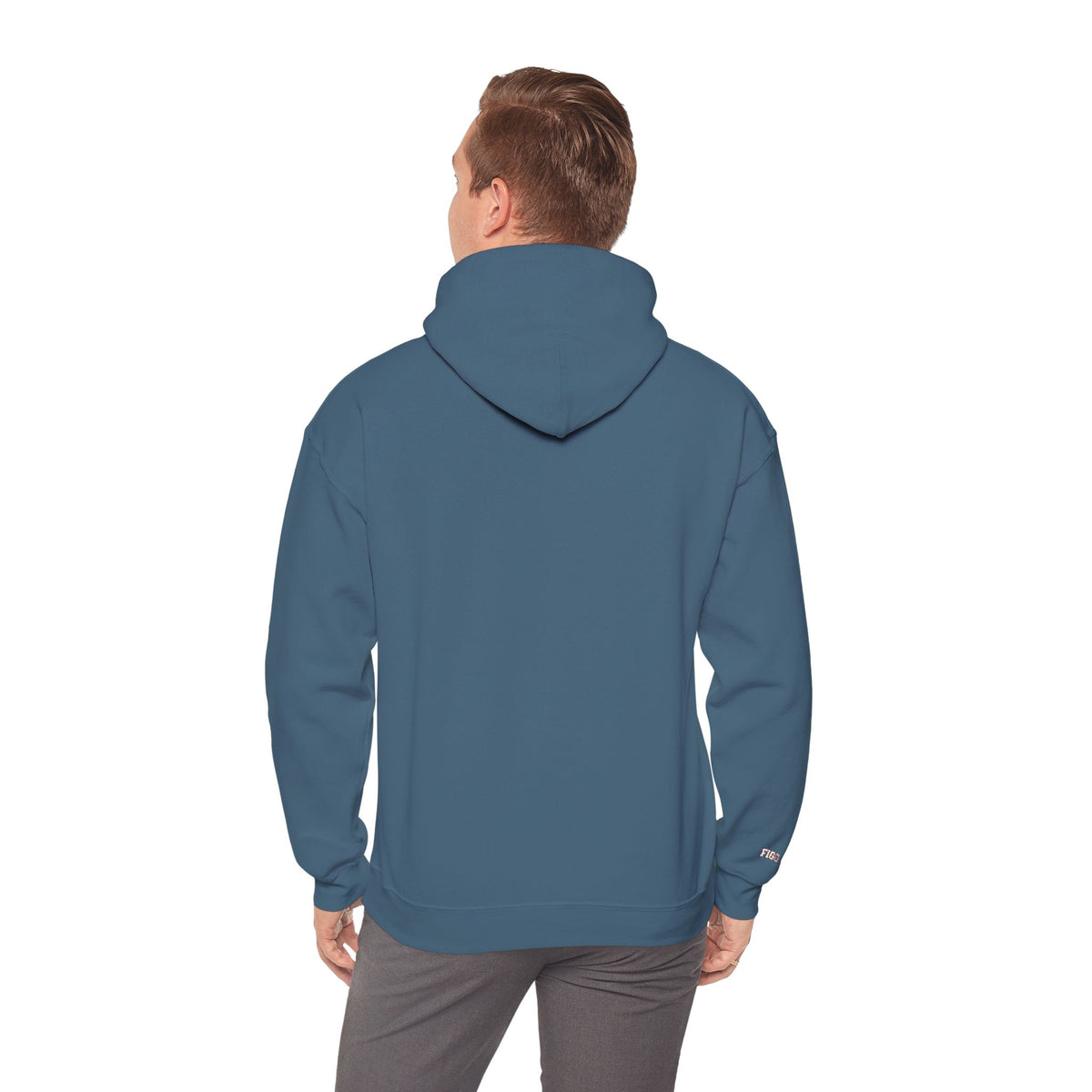 FFiGG Embroidered Varsity Hoodie — White, Black, Grey & More Colors