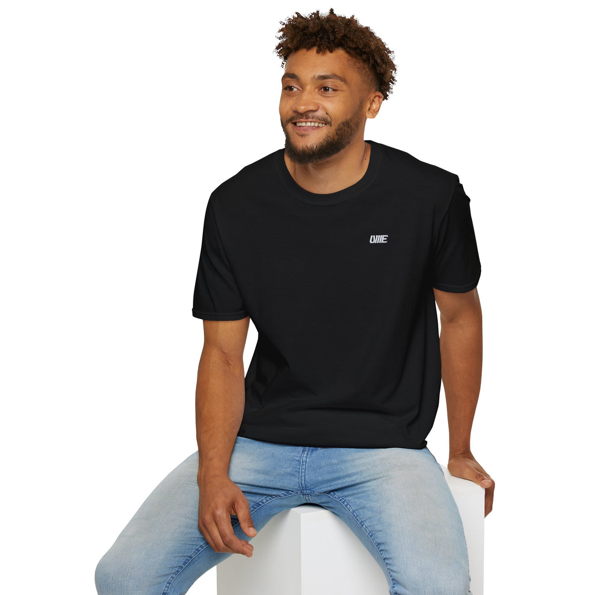 UME Retro Logo T‑Shirt — Multi-Color Minimal Sporty Graphic Tee