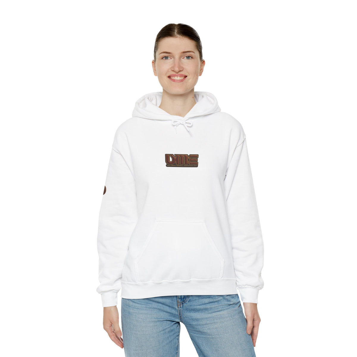UME Retro Logo Hoodie — White, Black, Sand & More