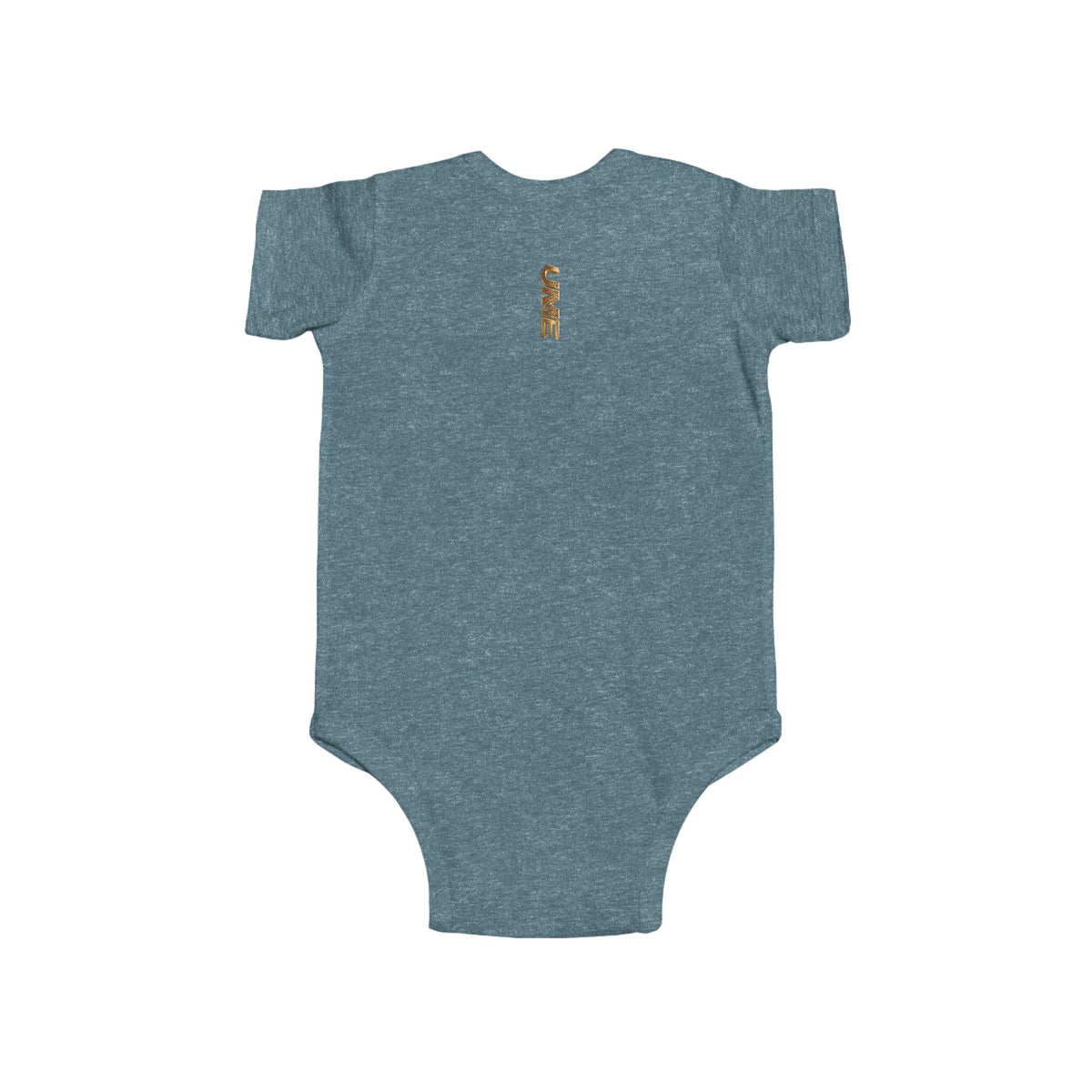 Gold UME Baby Bodysuit — Soft Cotton Infant Onesie