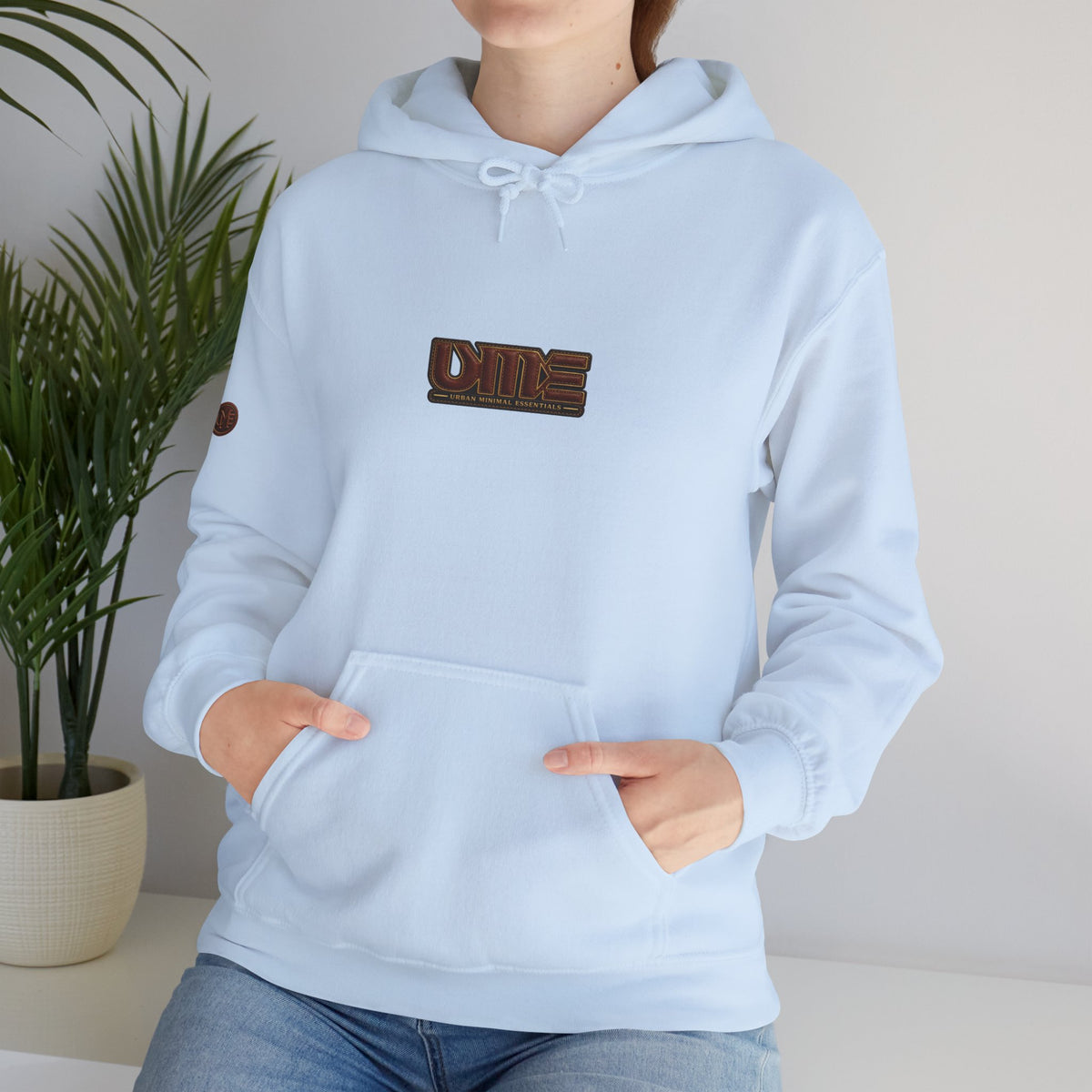 UME Retro Logo Hoodie — White, Black, Sand & More