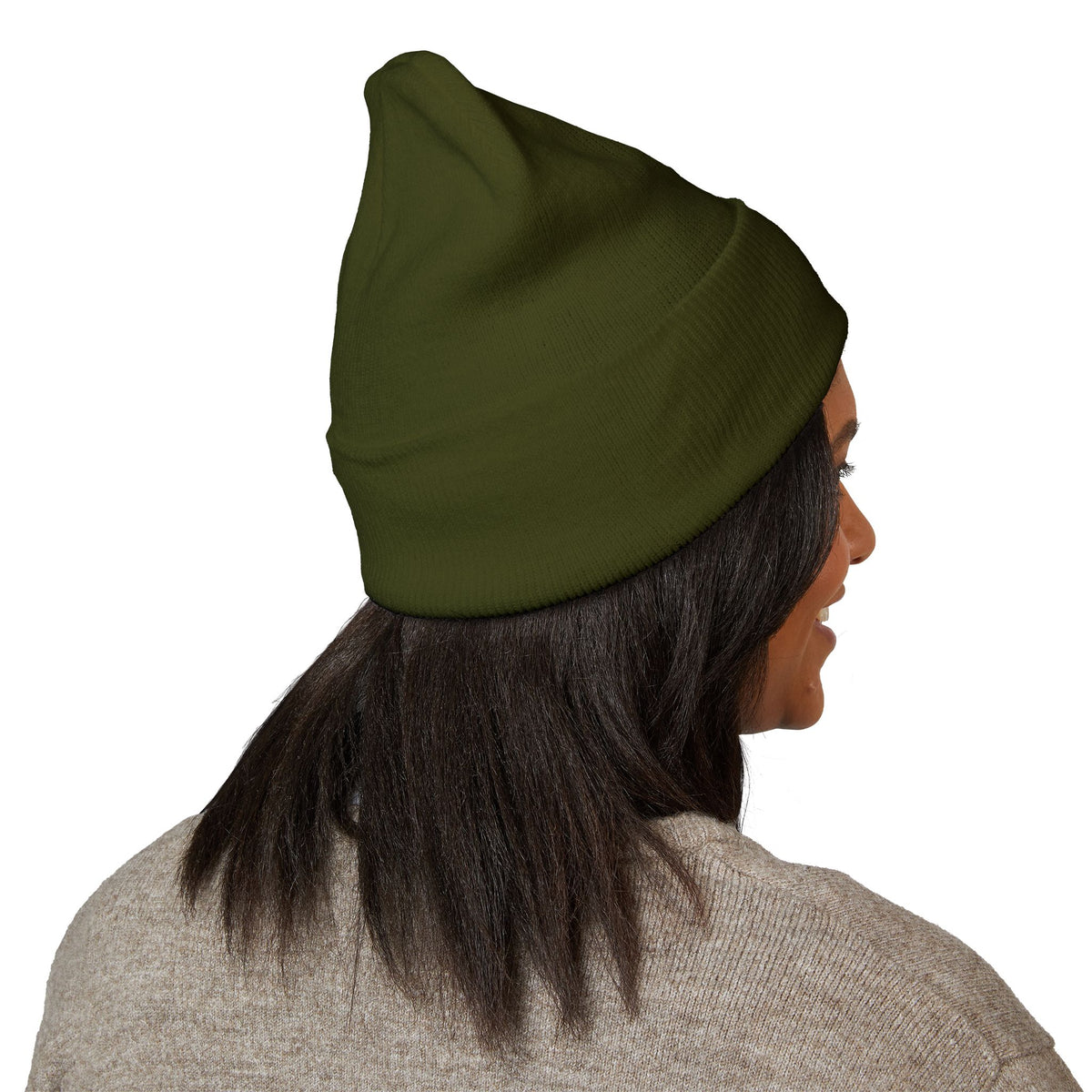 UME Embroidered Cuffed Beanie — White, Red & More Colors