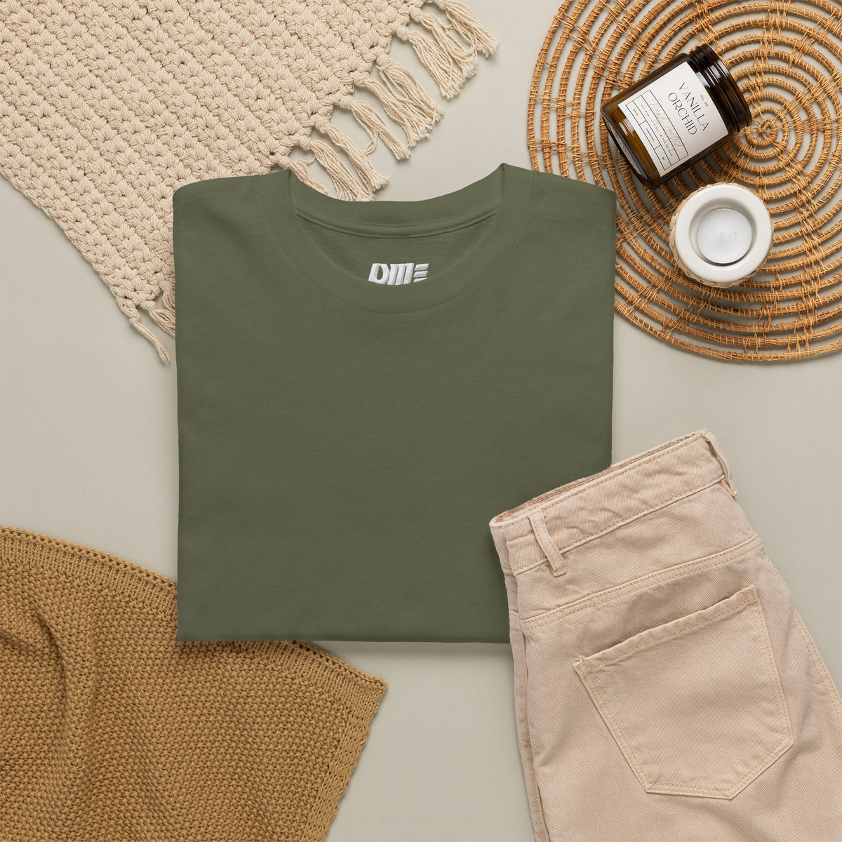 Retro Stripe UME Logo T-Shirt — White, Natural & More Colors